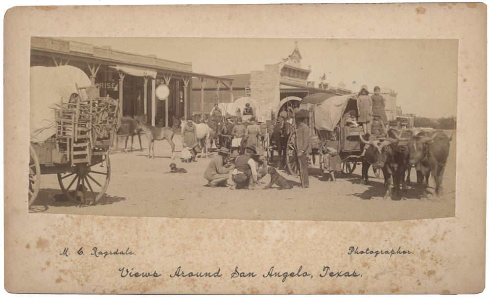 Immigrants Going Through San Angelo, Texas